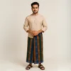 ATM Premium Cotton Lungi – Multicolor Vertical Stripe Design for Men