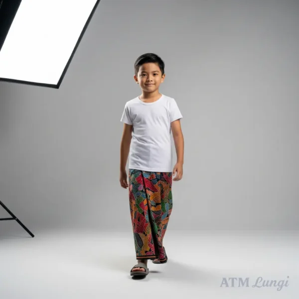 Kids Printed Lungi