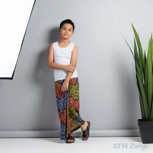 Kids Printed Lungi