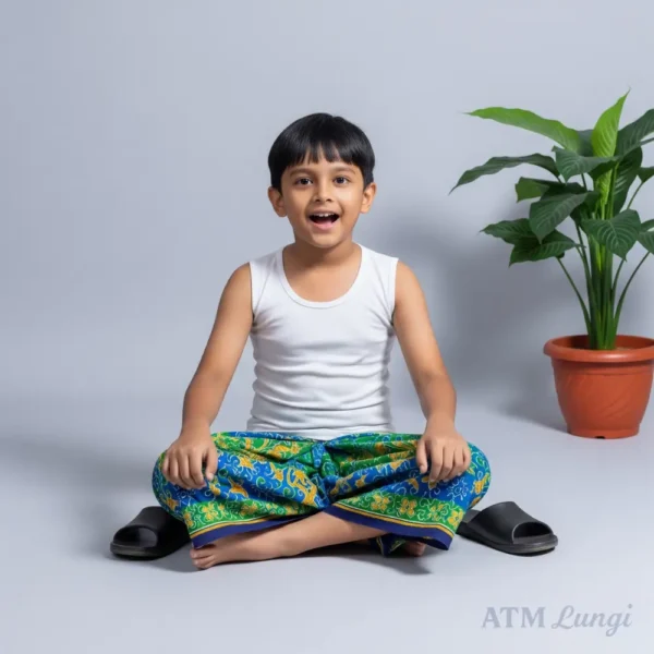 Kids Printed Lungi